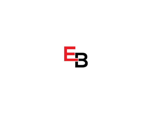 Vecteur conception du logo de l'eb