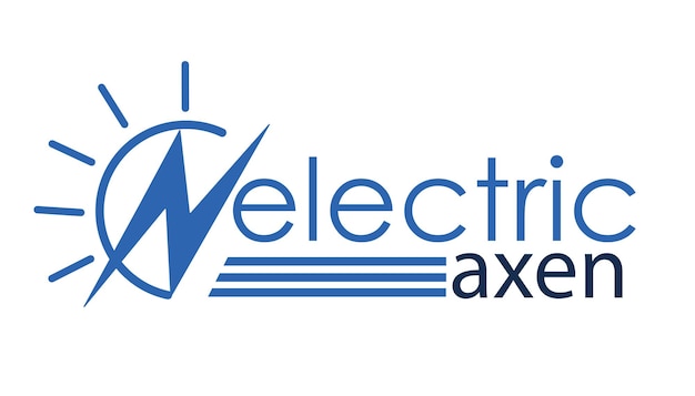 Vecteur conception du logo de l'électronique vectorielle