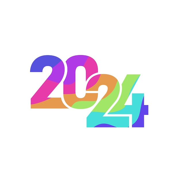 Vecteur conception du logo de l'erreur de frappe 2024