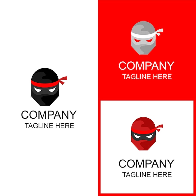 La Conception Du Logo Esport Sur Le Thème Ninja Peut être Utilisée Pour L'image De Marque Et Les Affaires
