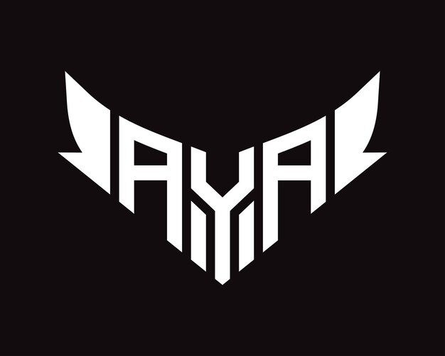 Conception du logo de la lettre AYA