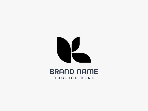 Vecteur conception du logo de la lettre business mordern