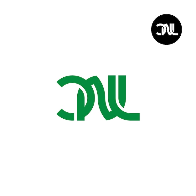 Conception du logo de la lettre monogramme CNL