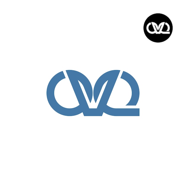 Conception Du Logo De La Lettre Monogramme Ovq