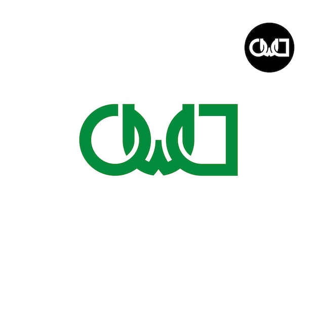 Conception Du Logo De La Lettre Monogramme Owd