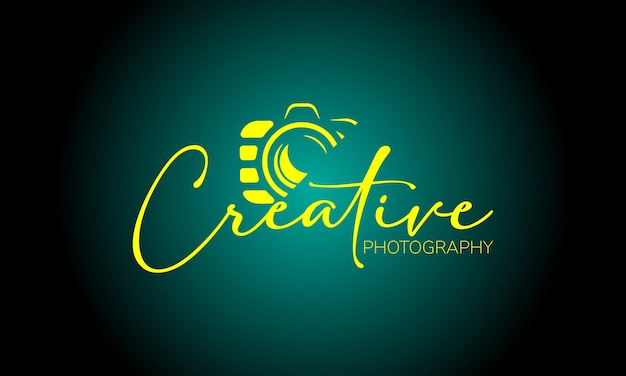 Vecteur conception du logo de la photographie