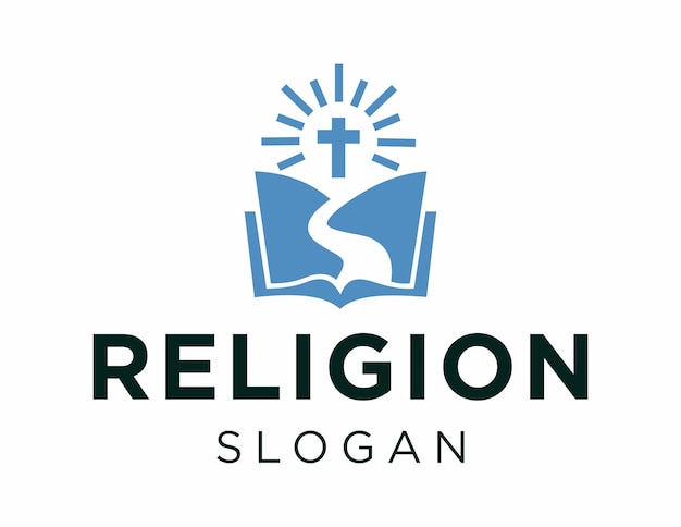 Vecteur conception du logo religieux