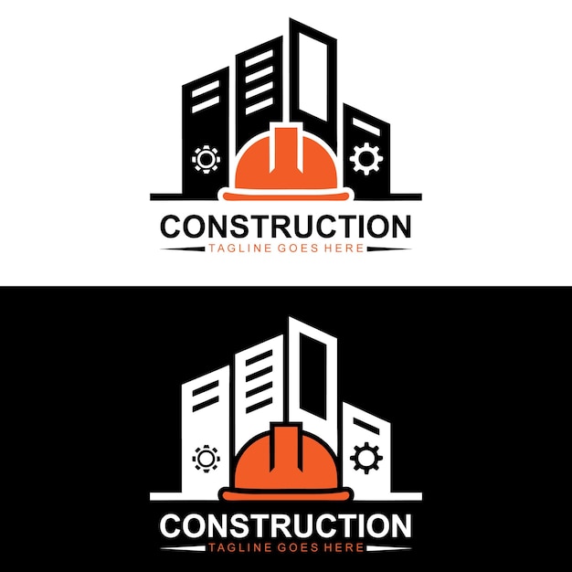 conception du logo des services de construction et d'architecture