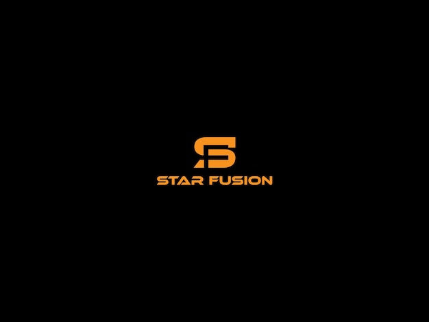 Vecteur conception du logo sf