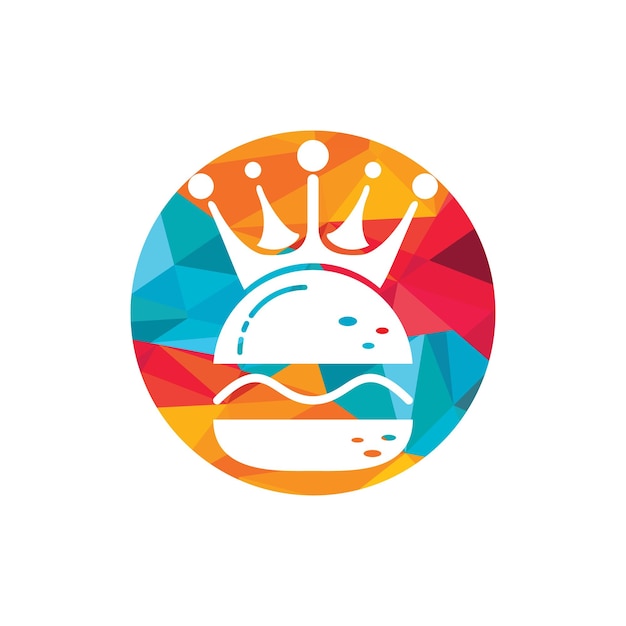 Conception du logo vectoriel du Burger King