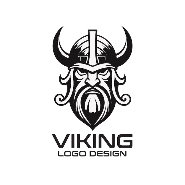 Conception du logo vectoriel Viking