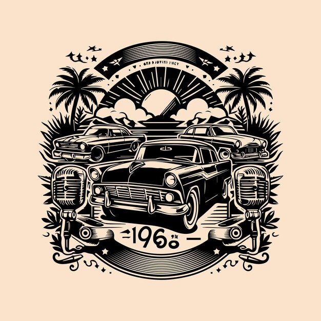 Vecteur conception du logo vintage