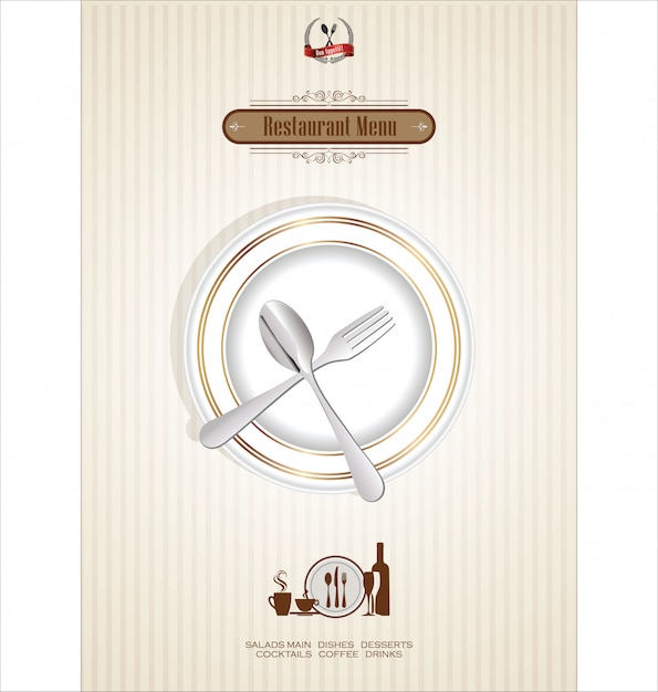 Conception du menu du restaurant