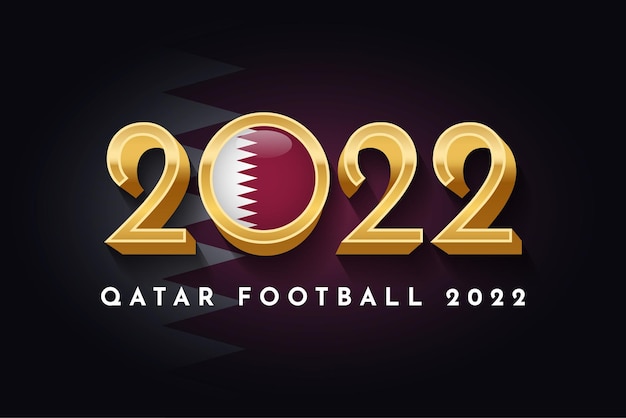 Conception Du Modèle De Football Du Qatar 2022