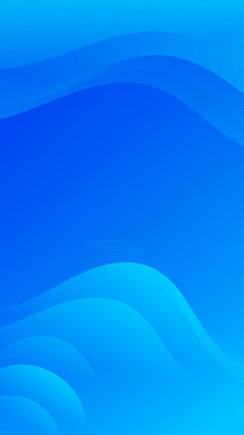 Conception élégante avec gradient d'onde verticale pour les flyers modernes