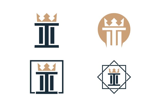conception de l'élément de justice avec conception de pilier combiné