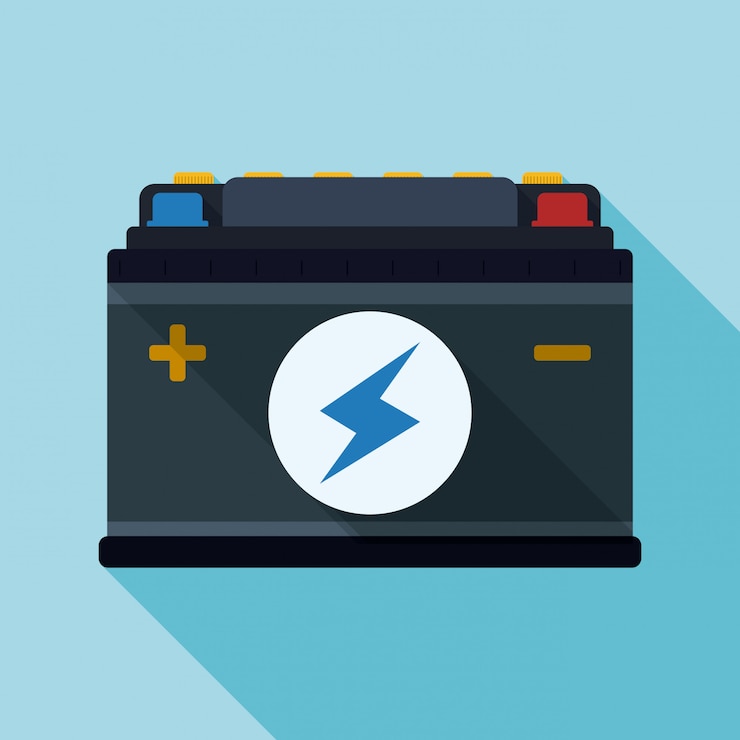 Vecteur conception énergétique de la batterie.
