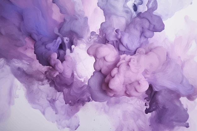 Vecteur conception de fond aquarelle violet abstrait