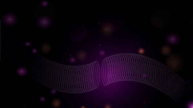 Conception de fond de cercle violet