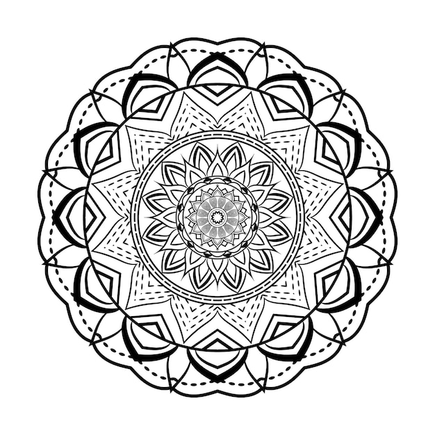 Conception De Fond De Mandala