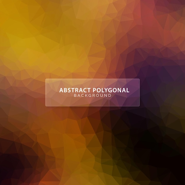 Conception de fond triangulaire abstrait low poly sombre