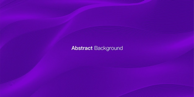 Conception de fond violet avec motif de lignes diagonales. Écran de lumière d'onde de ligne abstract vector illus