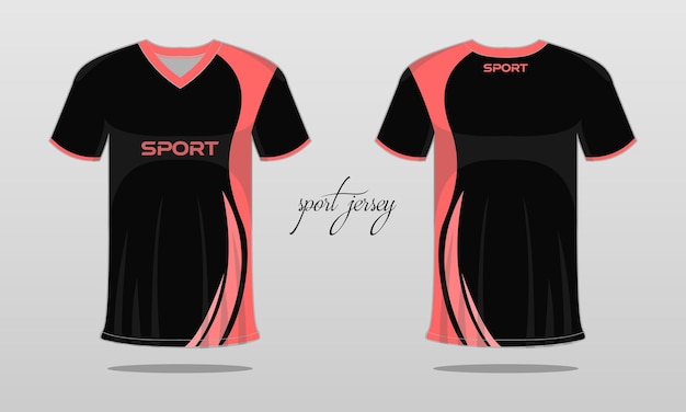 Conception De Football De Texture Abstraite De Sports De T-shirt Pour Le Football De Course