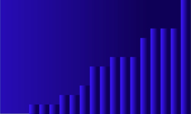 Vecteur conception de l'icône du graphique à barres 3210547