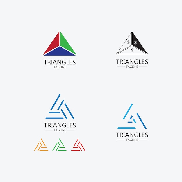 Conception D'icône De Triangle