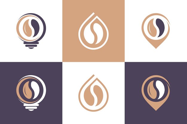 Vecteur conception d'icône vectorielle de l'élément de conception du café