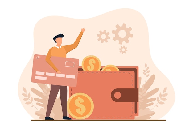 Conception de l'illustration de l'affectation financière des entreprises