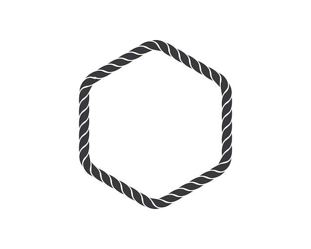 Vecteur conception d'illustration d'icône de vecteur de corde