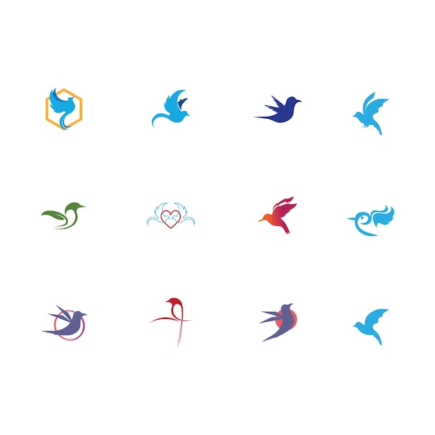 Conception d'illustration d'images de logo d'oiseau