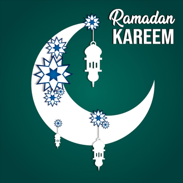 Conception D'illustration De Ramadan Kareem