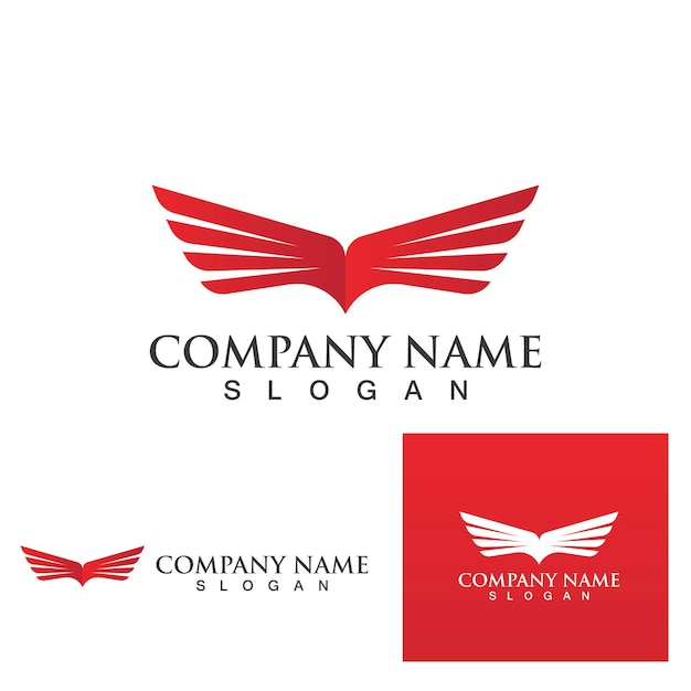 Conception D'illustration Vectorielle Falcon Logo Template