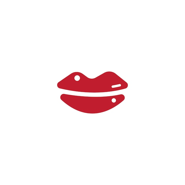 Conception d'illustration vectorielle Kiss Sexy Lips