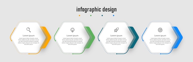 Conception Infographique D'entreprise élégante