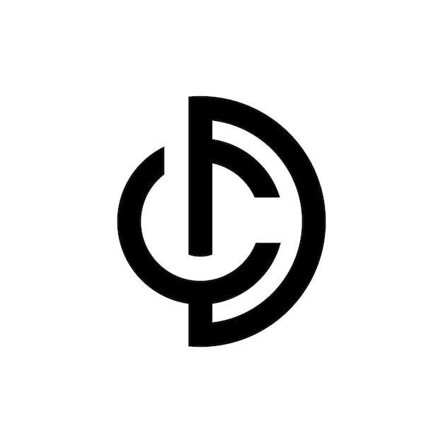 Vecteur conception initiale du logo du cd