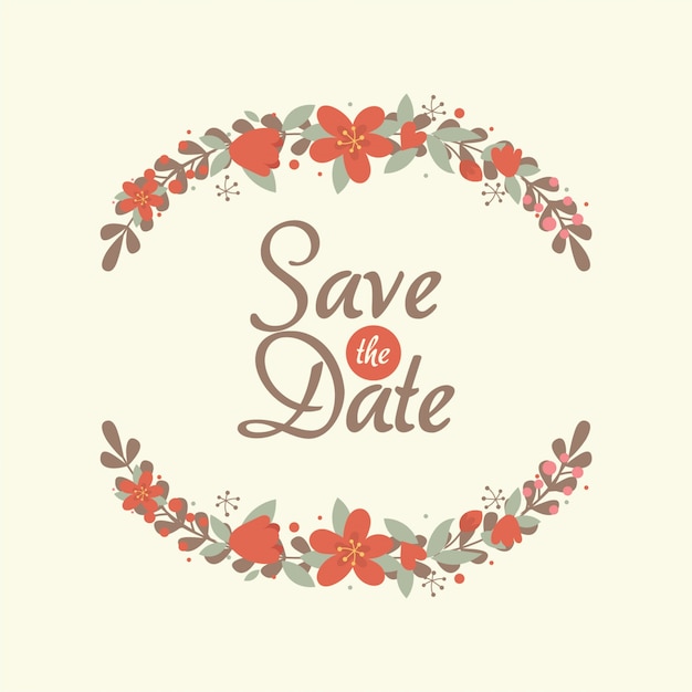 Conception d&#39;invitation de mariage