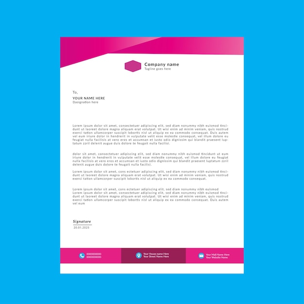 Conception Letterhead