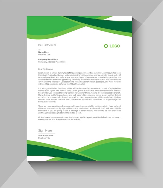 conception Letterhead