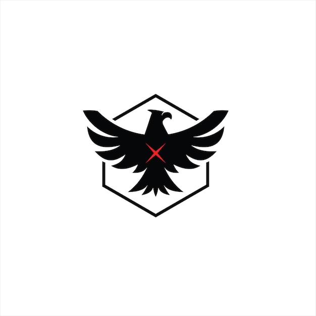 Conception De Logo D'ailes D'aigle Vecteur Animal
