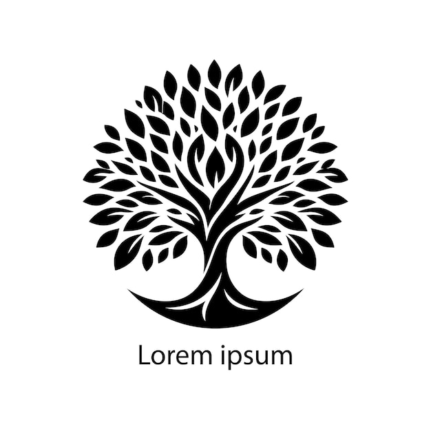 Une Conception De Logo D'arbre