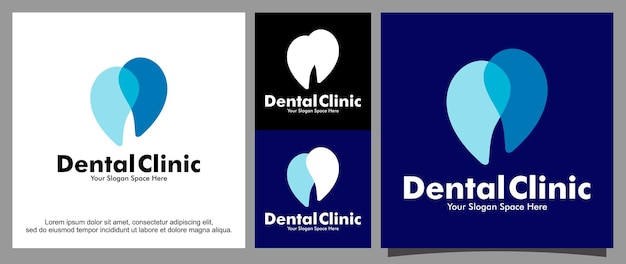 Conception De Logo Dentaire Pour Le Modèle De Clinique Dentaire