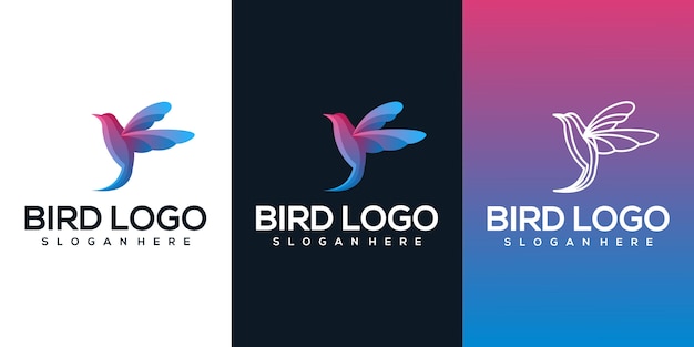 Conception De Logo Oiseau