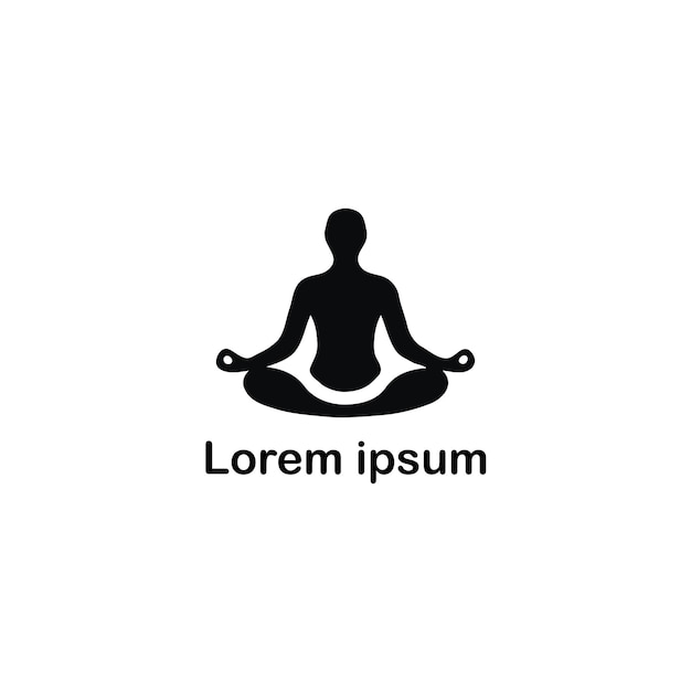 Une Conception De Logo De Yoga