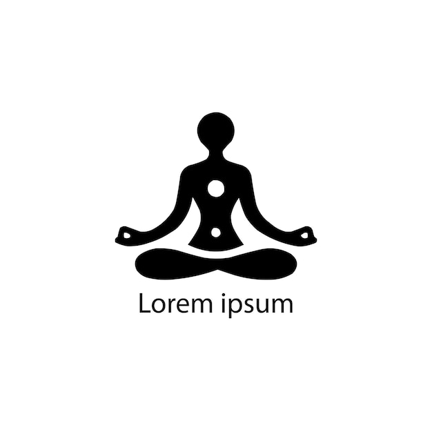 Une Conception De Logo De Yoga