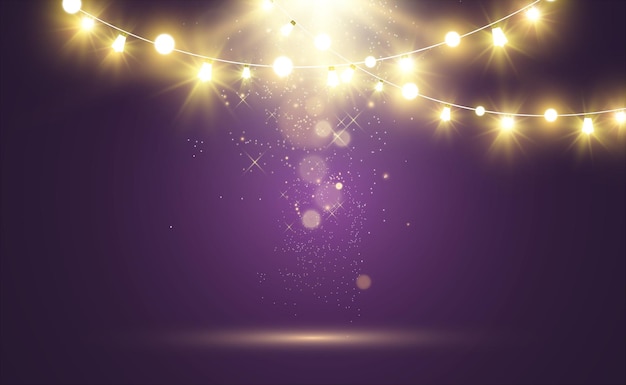 Conception de lumières vives de Noël