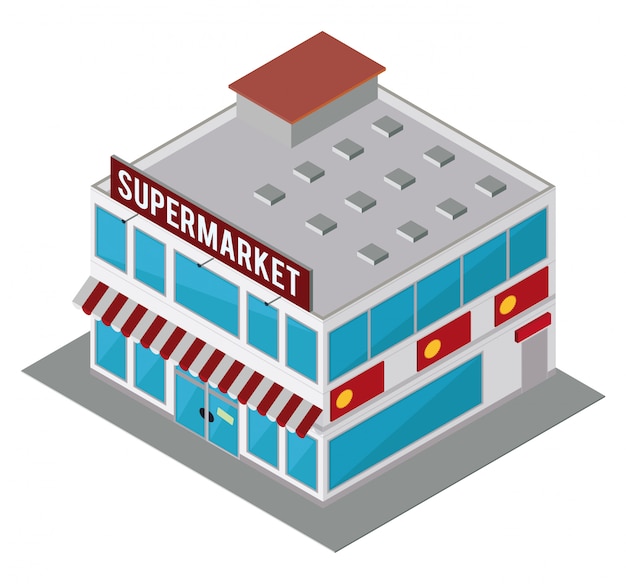 Conception De Magasin De Supermarché.