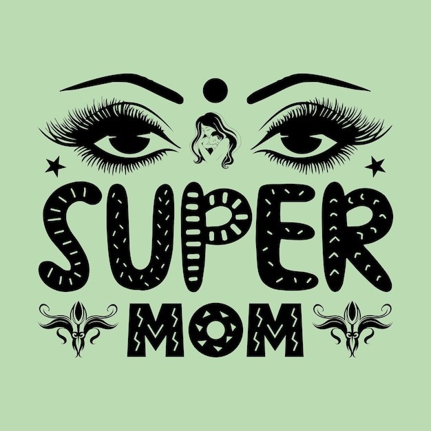 Conception De Maman Svg